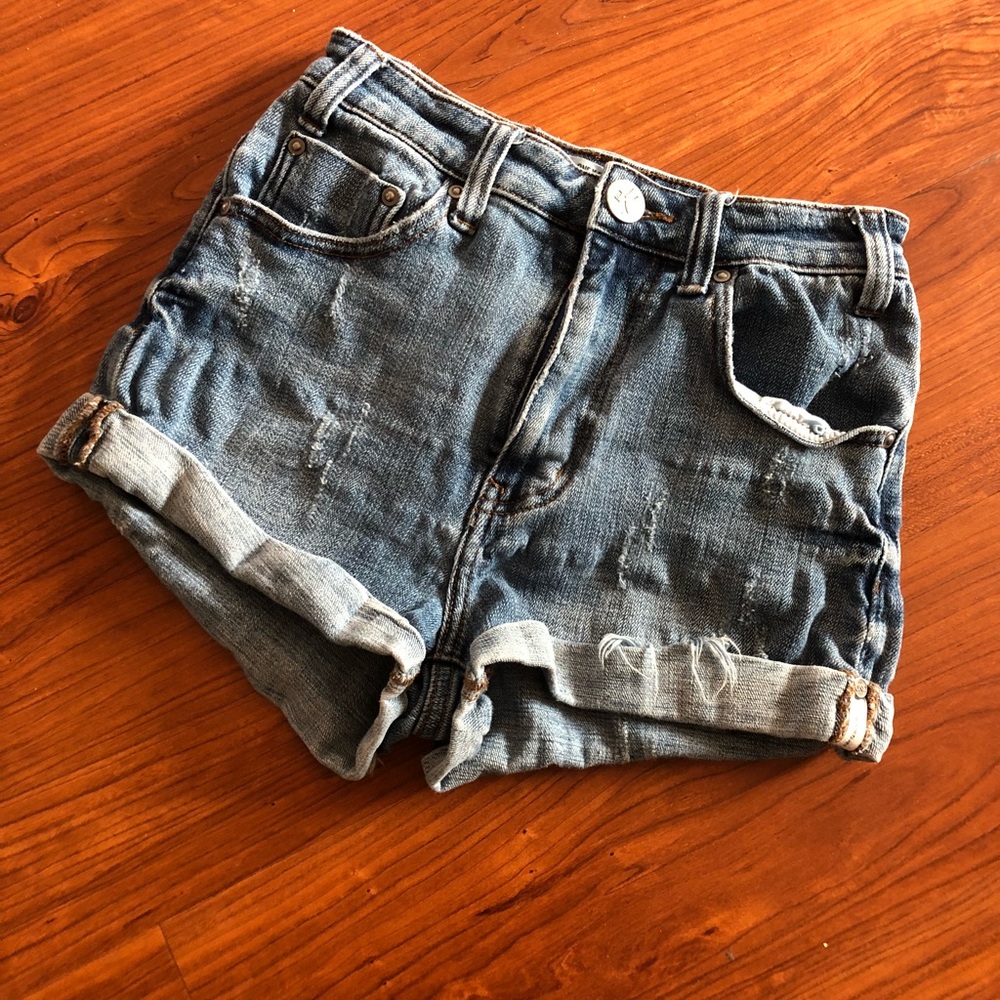 One Teaspoon denim shorts size 23
